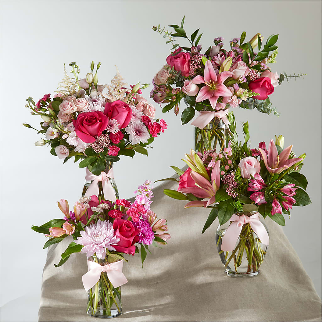 Pink Ribbon - A Florist Original –  Flowers By Oralene Llc, Concord NC