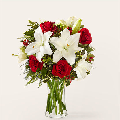 Sparkling Snowflakes Bouquet –  Flowers By Oralene Llc, Concord NC