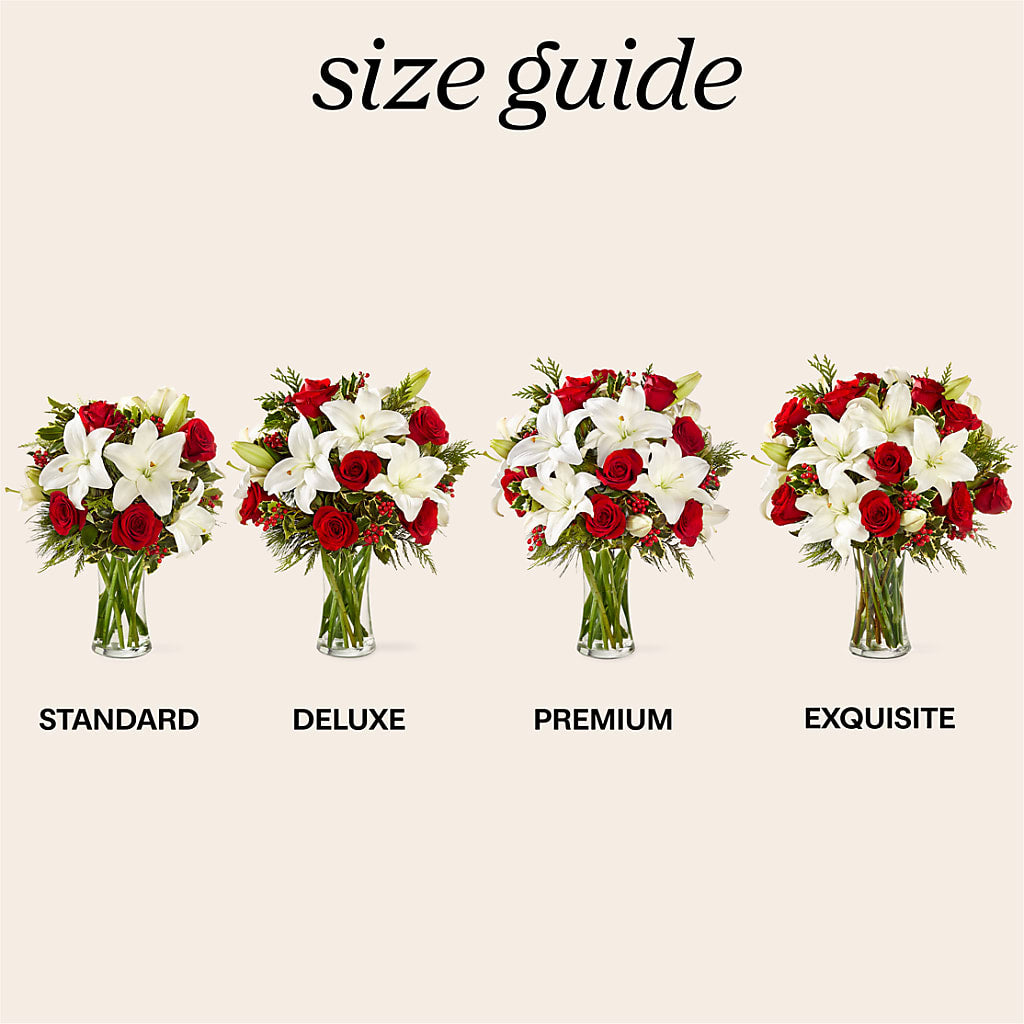 Sparkling Snowflakes Bouquet –  Flowers By Oralene Llc, Concord NC