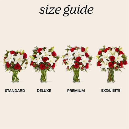 Sparkling Snowflakes Bouquet –  Flowers By Oralene Llc, Concord NC