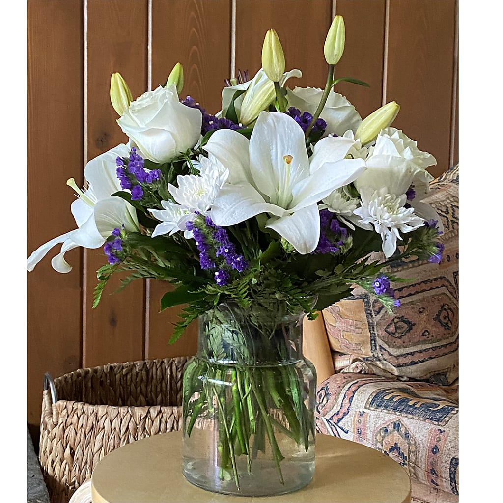 Beyond Blue Bouquet –  Flowers By Oralene Llc, Concord NC
