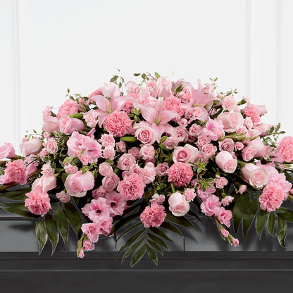 Garden of Comfort Casket Spray (Standard) –  Flowers By Oralene Llc, Concord NC