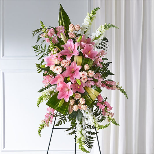Elegant Embrace Standing Spray –  Flowers By Oralene Llc, Concord NC