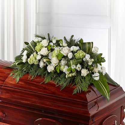 Hopeful Gesture Casket Spray –  Flowers By Oralene Llc, Concord NC