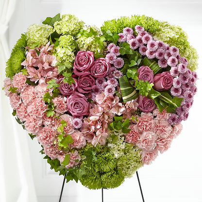 Heartwarming Standing Heart –  Flowers By Oralene Llc, Concord NC