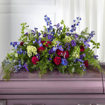 Always Treasured Casket Spray –  Flowers By Oralene Llc, Concord NC