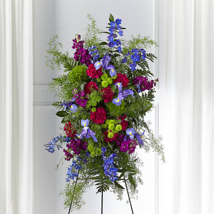 Heavenly Skies Standing Spray –  Flowers By Oralene Llc, Concord NC