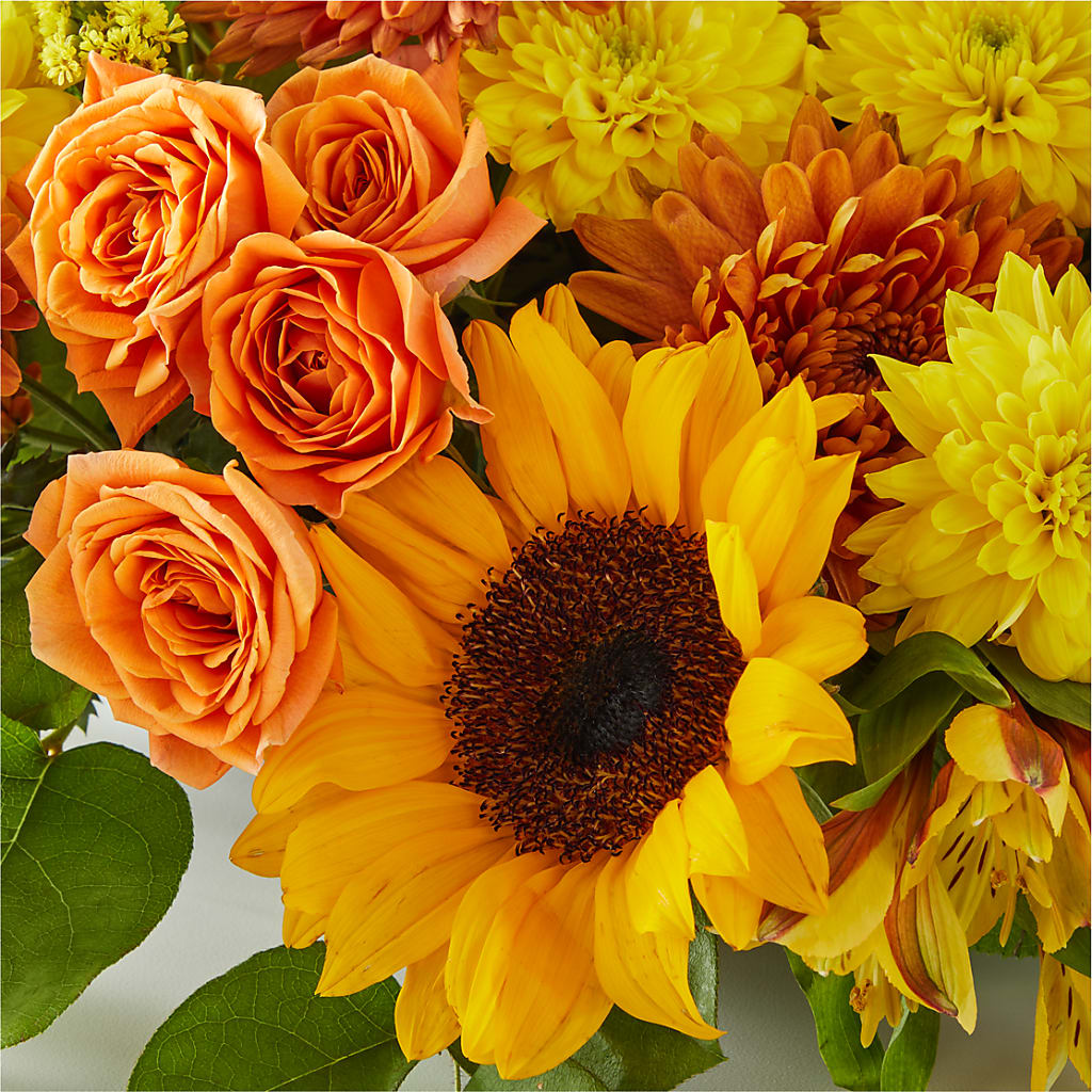 Autumn Harmony Centerpiece –  Flowers By Oralene Llc, Concord NC