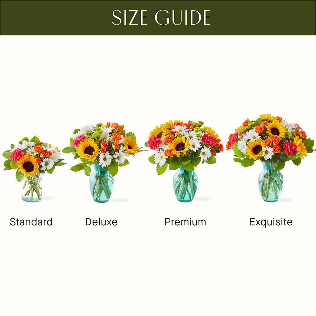 Sun-drenched Blooms Bouquet –  Flowers By Oralene Llc, Concord NC