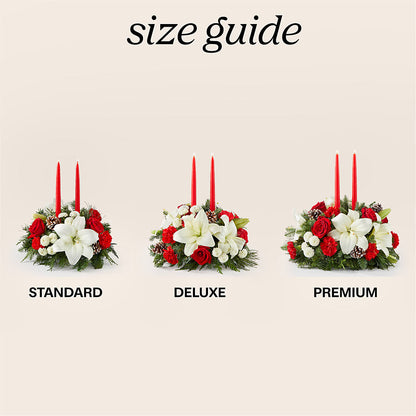 Seasonal Festivities Centerpiece –  Flowers By Oralene Llc, Concord NC