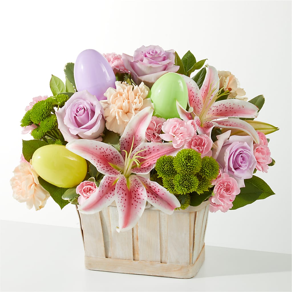 Eggcellent Blooms Basket